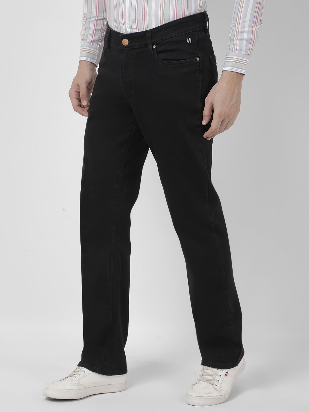 Numero Uno Men SOLID Black Jeans
